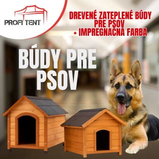 🐶 Dopraj svojmu štvornohému parťákovi pohodlie! Kvalitné psie búdy za super ceny – odolné, štýlové a pripravené na každé...