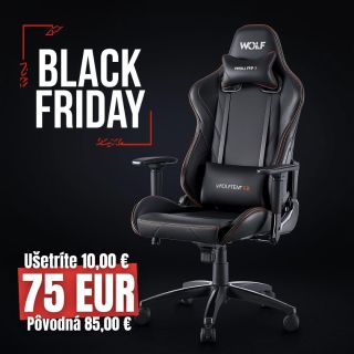 ⏰ Čas beží! Black Friday na herné kreslá Wolf končí 30.11. 🏃‍♂️ Nakúpte teraz, kým zásoby vydržia! 👉...